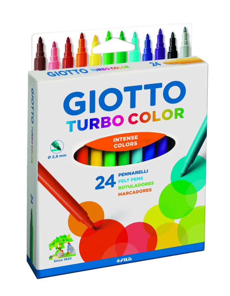 Giotto - Turbo Color - 24 Box