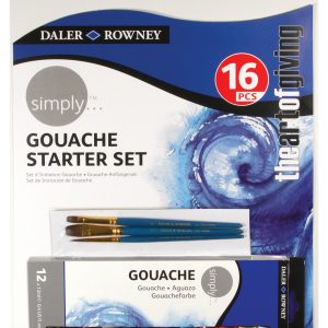 Simply - Gouache Starter Set - 16 Piece