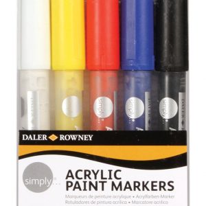 Simply - Arcylic Markers - X5