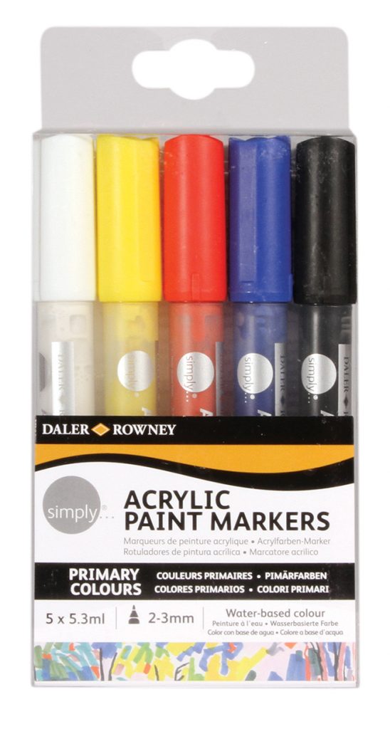 Simply - Arcylic Markers - X5