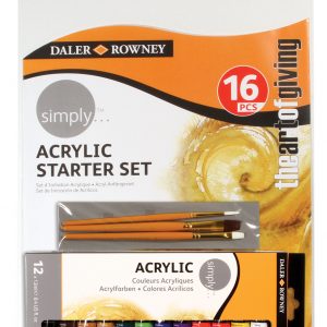 Simply - Acrylic - 16 Piece - Starter Set
