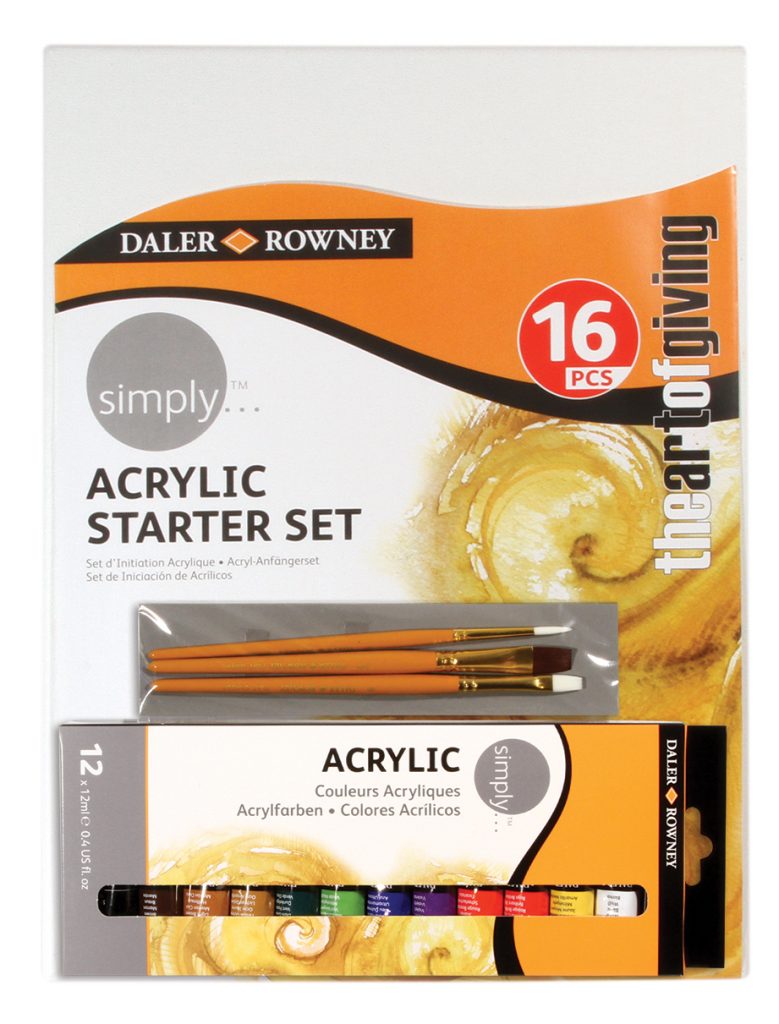 Simply - Acrylic - 16 Piece - Starter Set