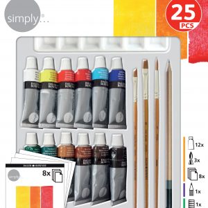 Simply - Acrylic Set - 25 Piece