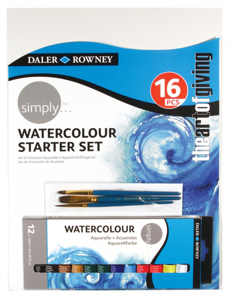 Simply - Watercolour - Starter Set - 16 Piece