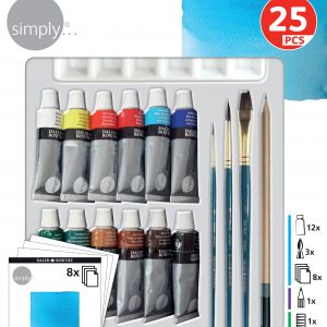 Simply - Watercolour Set - 25 Piece