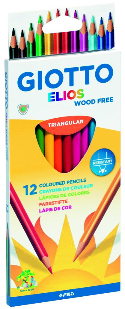Giotto - Elios Tri - Wood Free - 12 Box