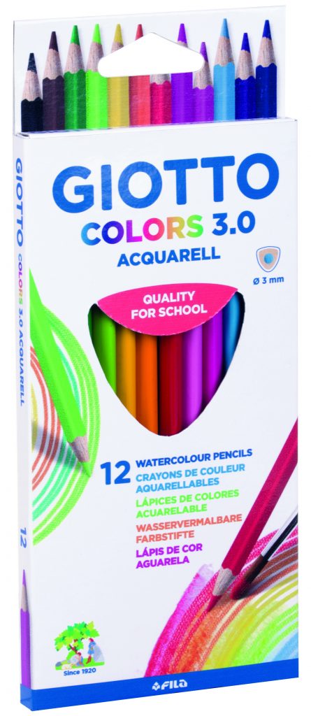 Giotto - Color 3 Aquarell - 12 Box