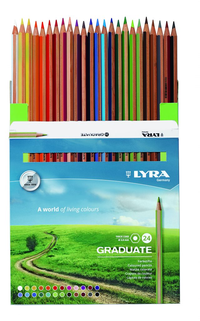 Lyra - Graduate Coloured Pencils - 24 Box