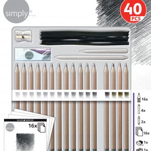 Simply - Sketching Set - 40 Piece