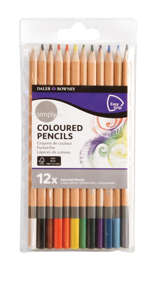 Simply - Colour Pencil Set - x12