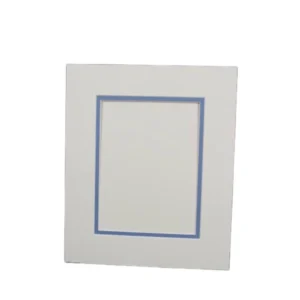 A pack of 5 A3 White Core Double Photo mounts