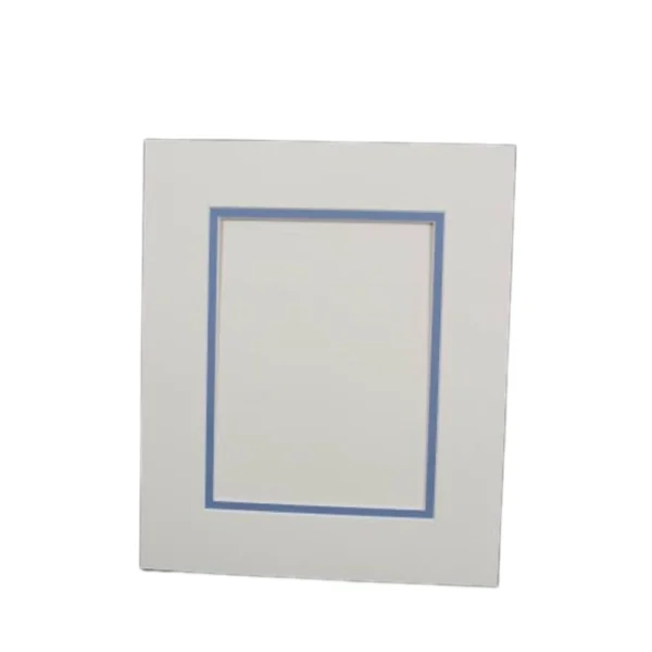 A pack of 5 A3 White Core Double Photo mounts