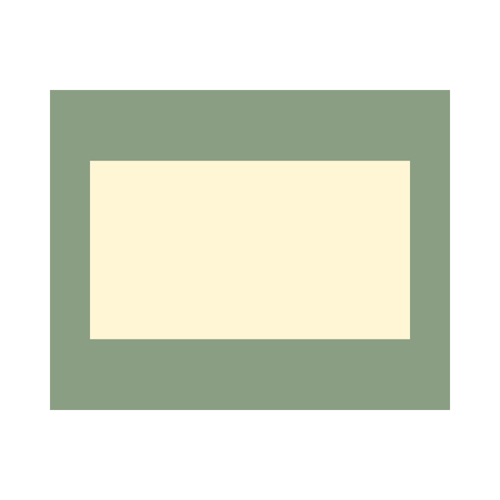 PAGB 50x40cm cream core photographic mount with 16x9" centred image aperture