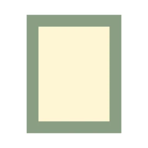 PAGB approved 50x40cm cream core photographic mount with 16x12" centred image aperture