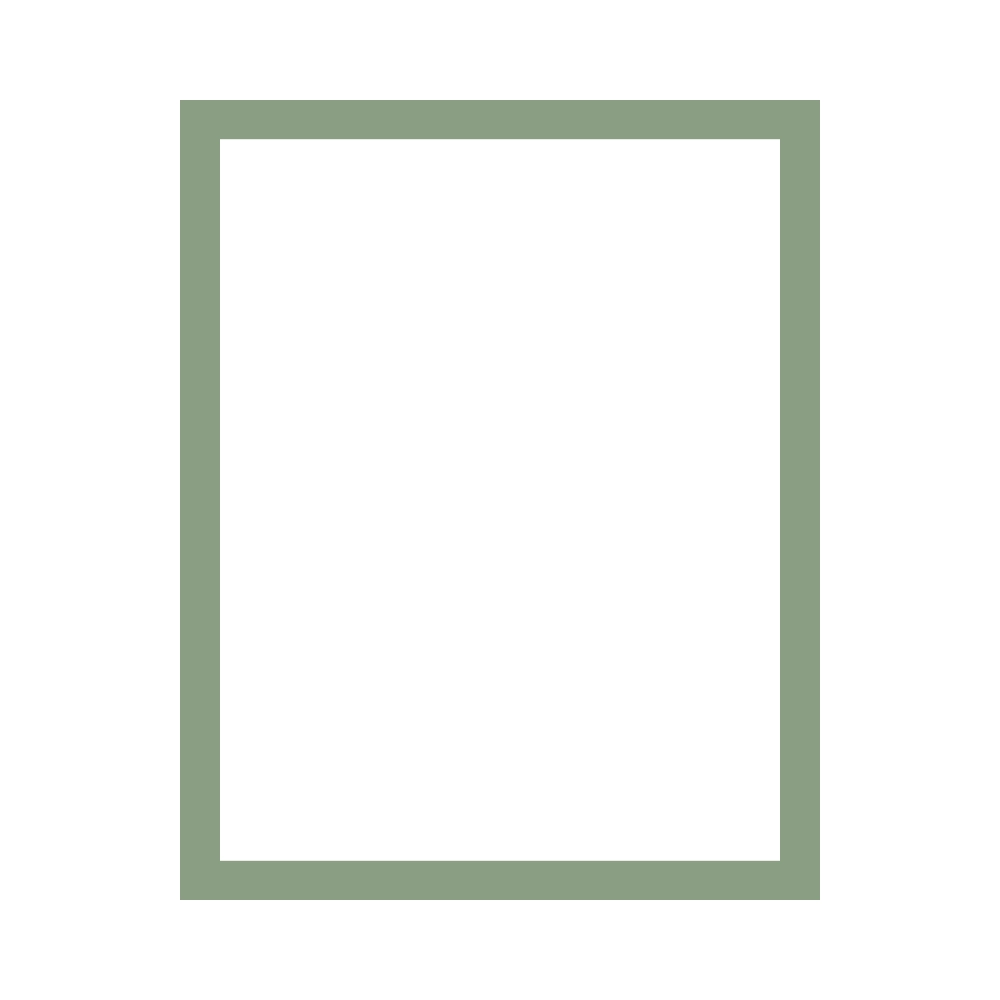 PAGB 50x40cm white core photographic mount with 18x14" centred image aperture