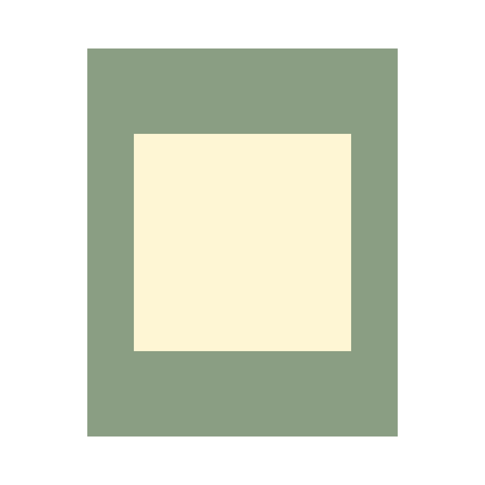 PAGB 50x40cm cream core photographic mount with 28 x 28cm centred image aperture
