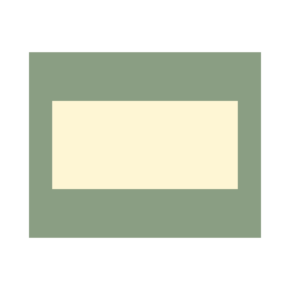 PAGB 50x40cm cream core photographic mount with 40 x 19cm centred image aperture