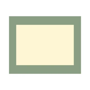 PAGB 50x40cm cream core photographic mount with 40x28cm centred image aperture