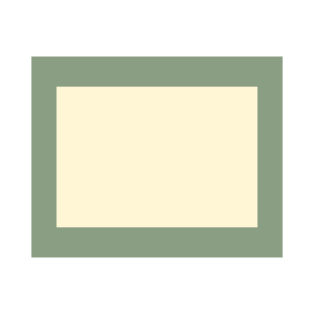 PAGB 50x40cm cream core photographic mount with 40x28cm centred image aperture