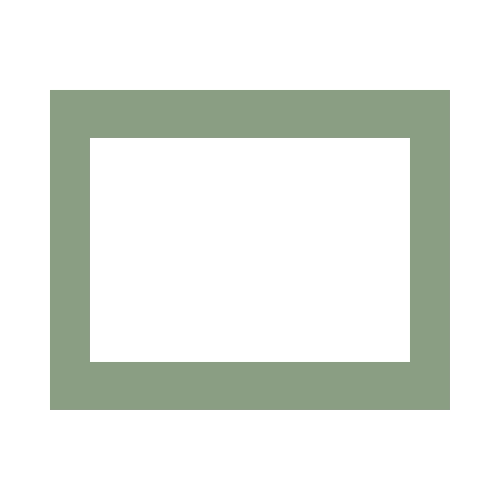 PAGB 50x40cm white core photographic mount with 40x28cm centred image aperture