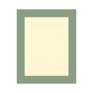 PAGB 50x40cm cream core photographic mount with 40x30cm centred image aperture