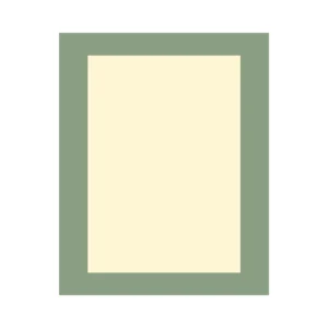 PAGB 50x40cm cream core photographic mount with A3 centred image aperture